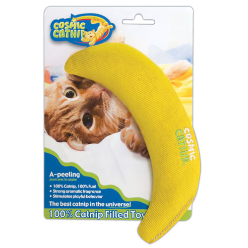 Cosmic North American Catnip Banana Plush Toy Large