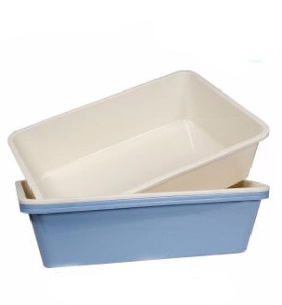 Plain Cat Litter Tray Small 24x34x6 cm Dimensions