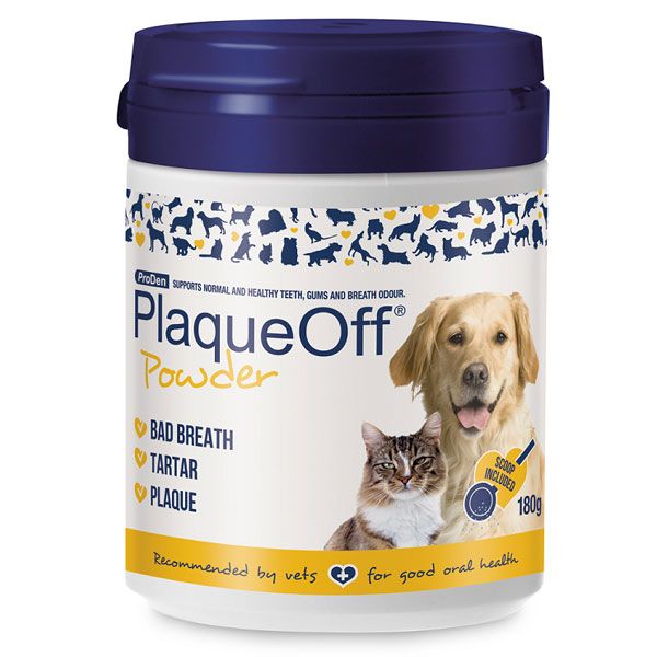 PlaqueOff Animal Seaweed Dental Powder For Pets