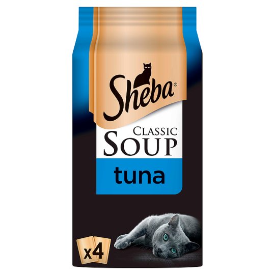 Sheba Soup Pouch With Tuna (X4)
